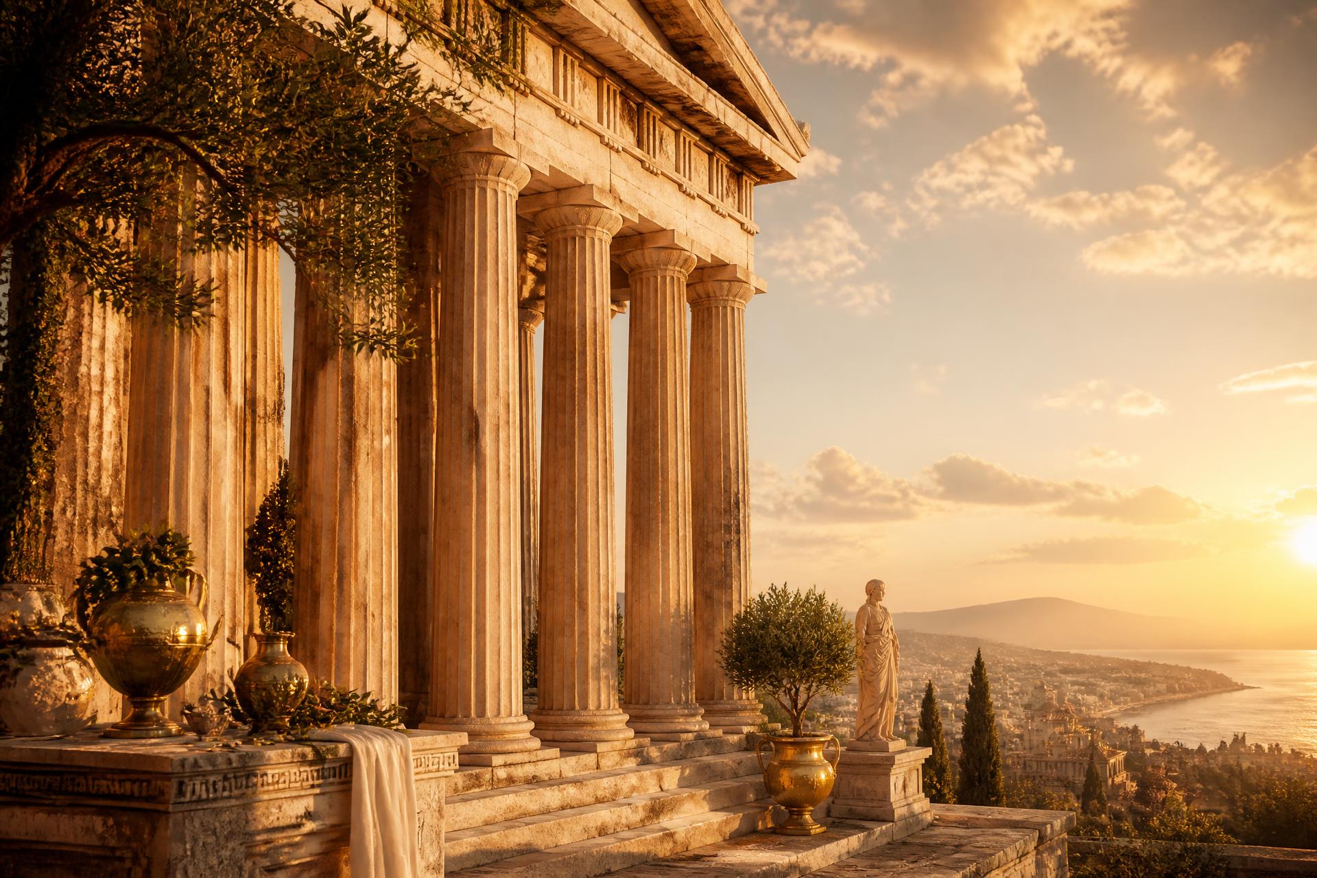 Temple Columns