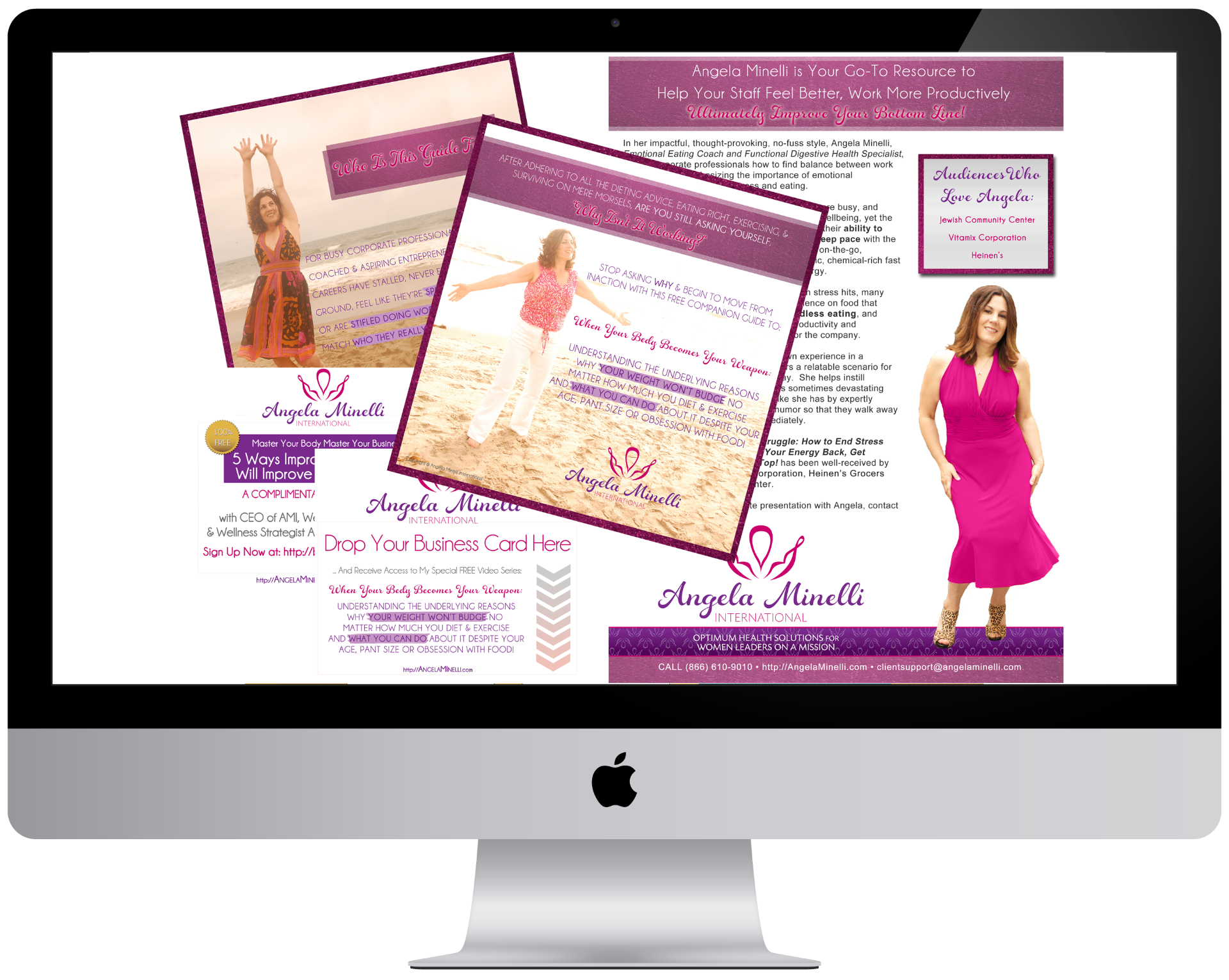 Angela Minelli International - Print Branding Materials