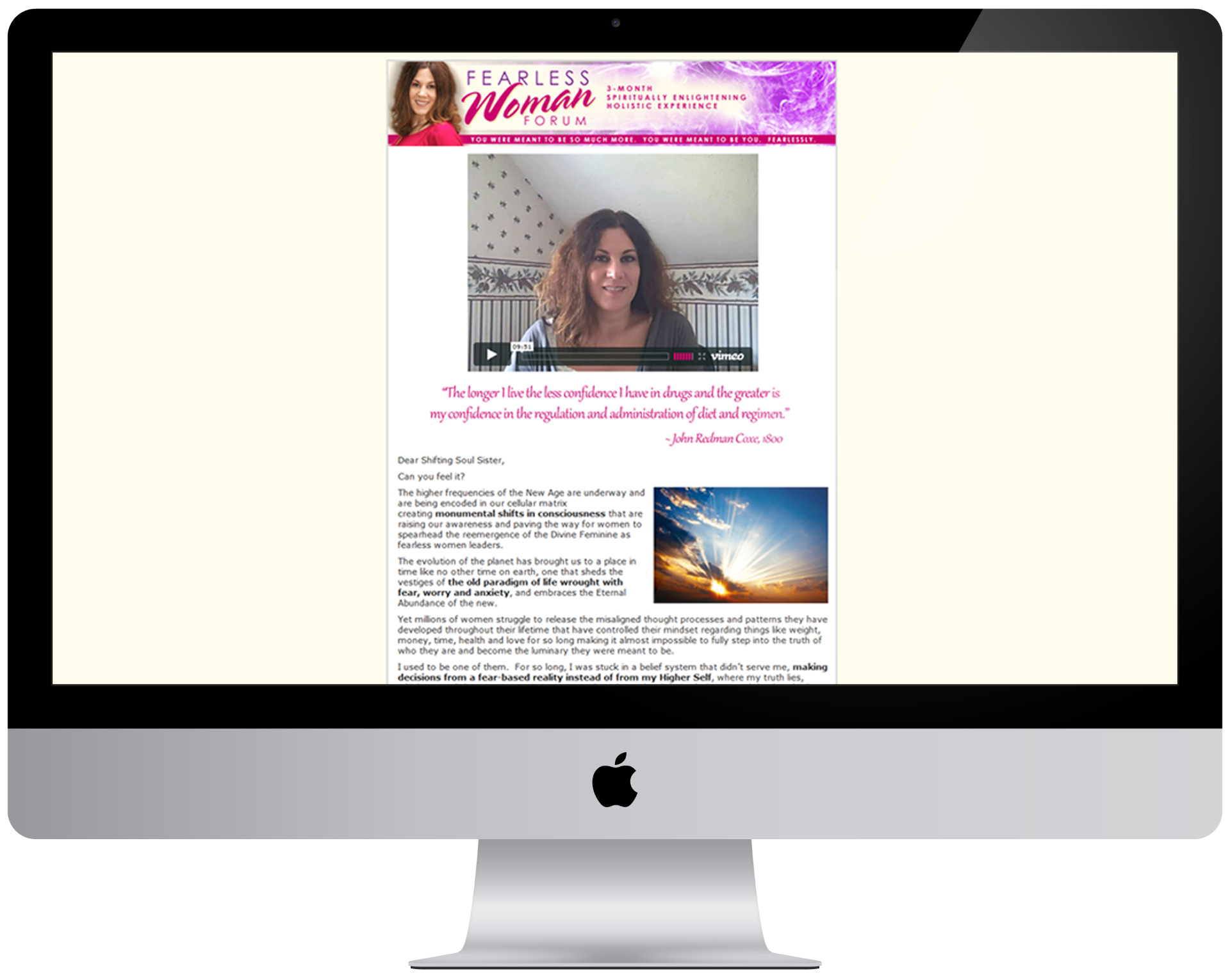 Fearless Woman Forum - Holistic Experience