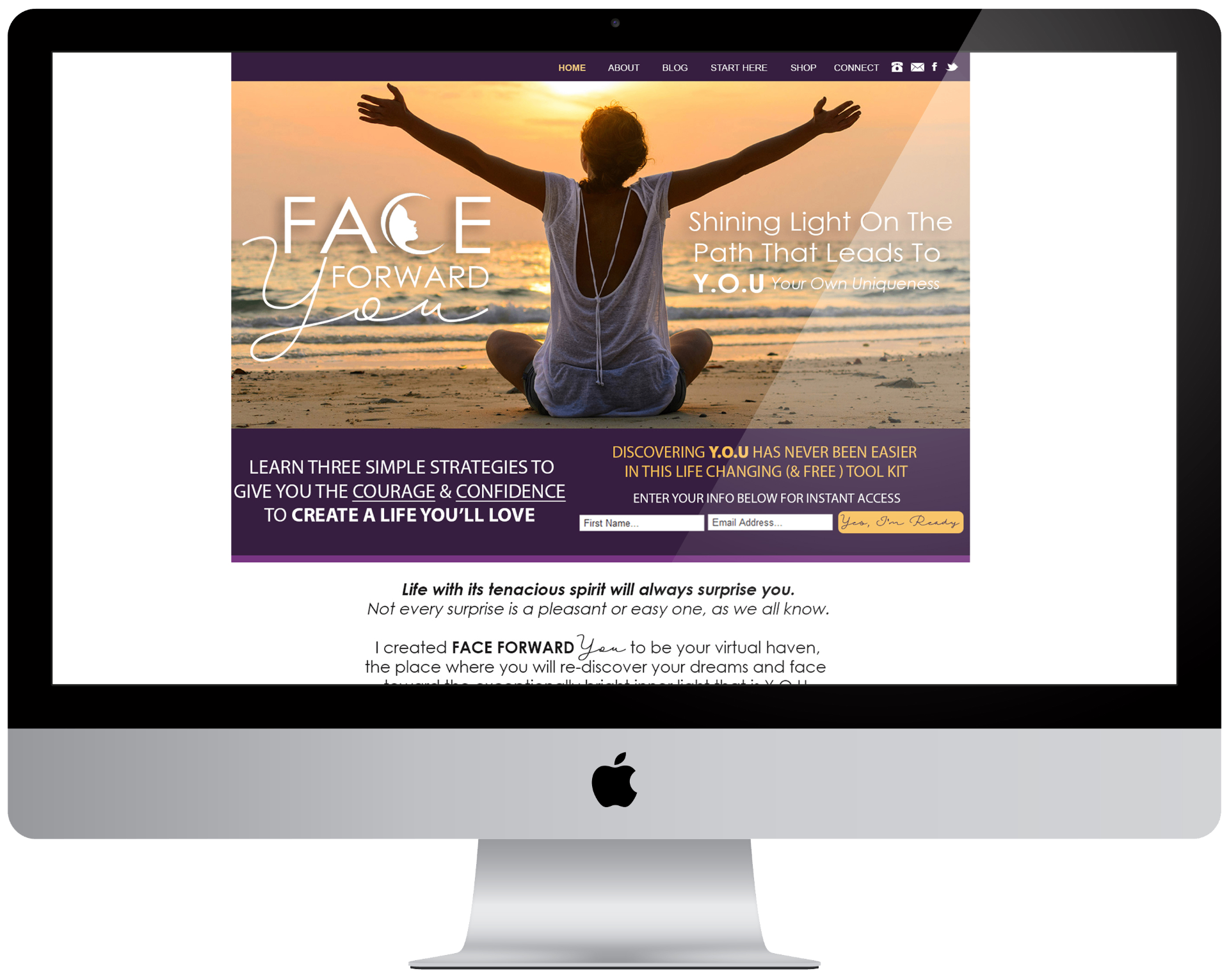 Face Forward You - Main Website