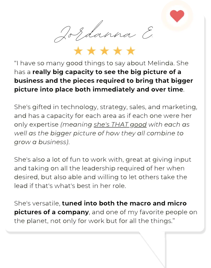 Jordanna E. testimonial