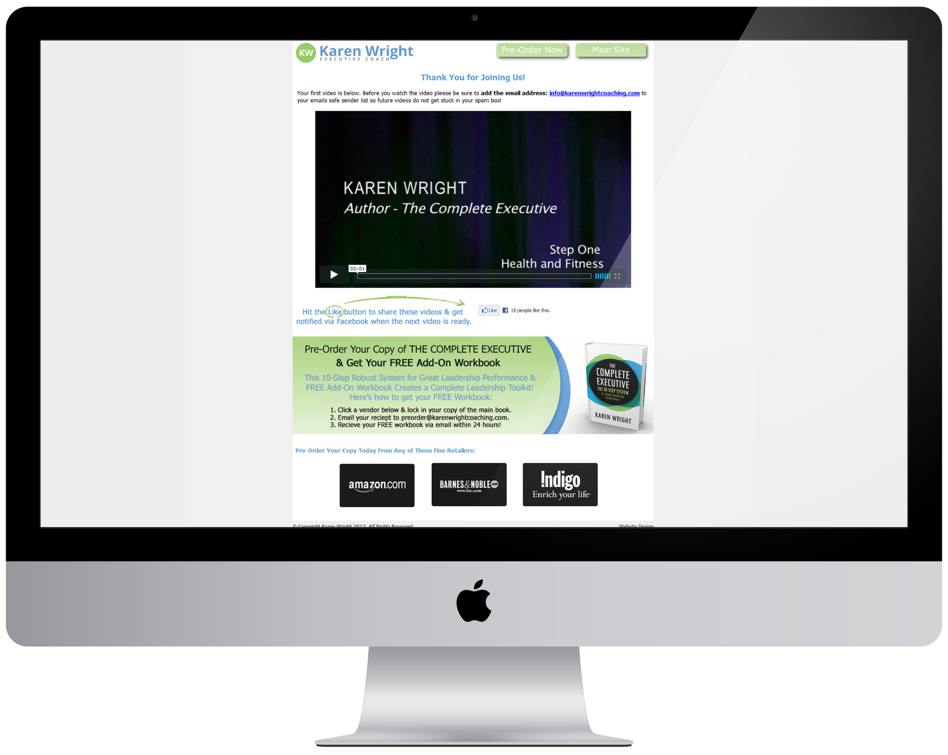 Karen Wright - The Complete Executive Book Launch