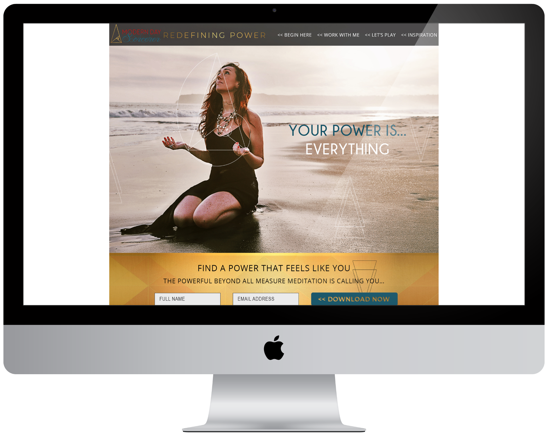 Modern Day Sorcerer - Main Website