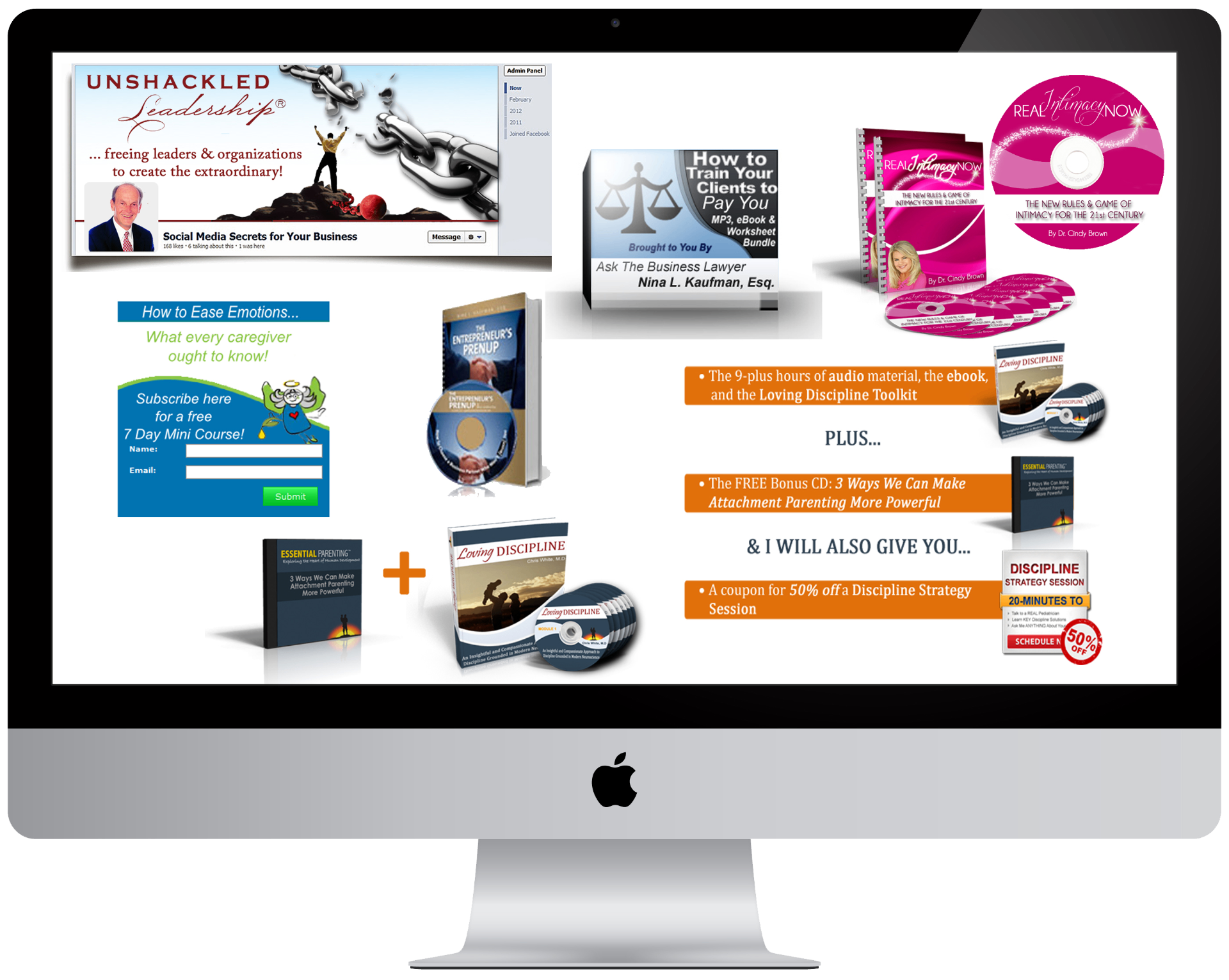 Various Marketing Graphics and Funnels