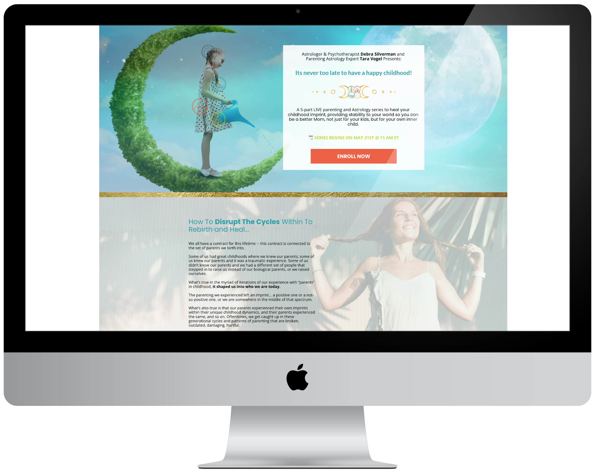 Parenting Astrology - Course Landing Page