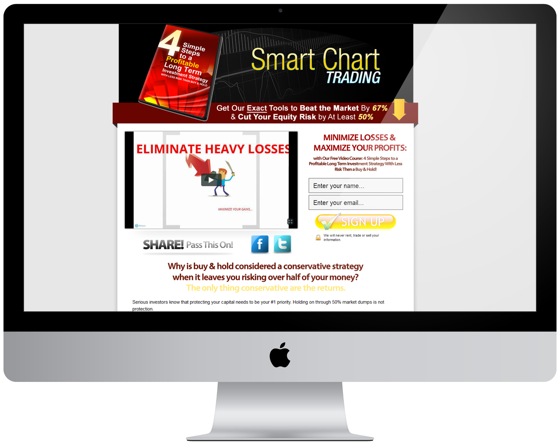 Smart Chart Trading - Investment Course Funnel