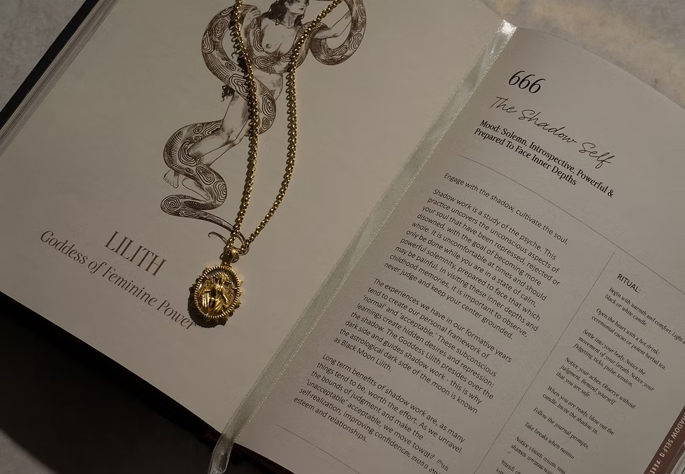 The Goddess Journal — Lilith, Goddess of Feminine Power